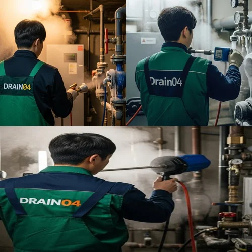 상록구 하수구 해빙 얼었을때 하수구 해빙 전문가가 왔어요