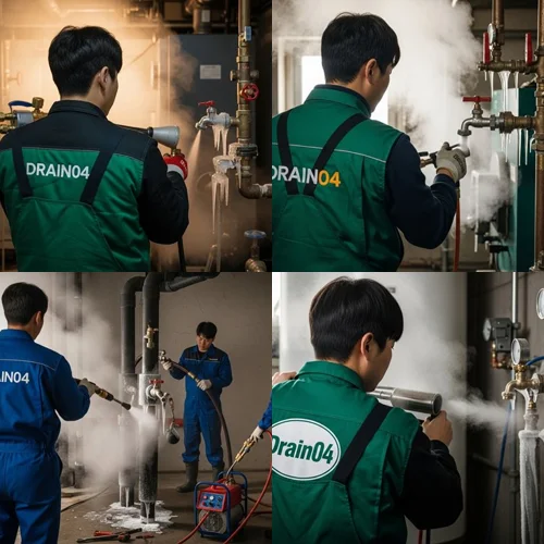 상록구 하수구 해빙 얼었을때 하수구 해빙 전문가가 왔어요