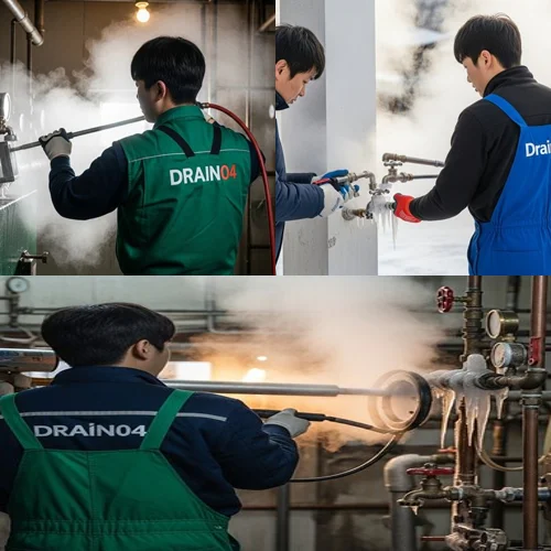 안산시 언 수도 녹임 해빙 업체 겨울철 하수구 지킴이