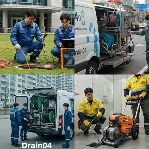 의왕 4시 출동 부곡동 싱크대막힘 뚫어