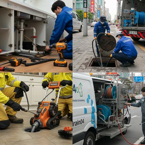안산 0년 경력 상록구 하수구 뚫음 배수구 막힘