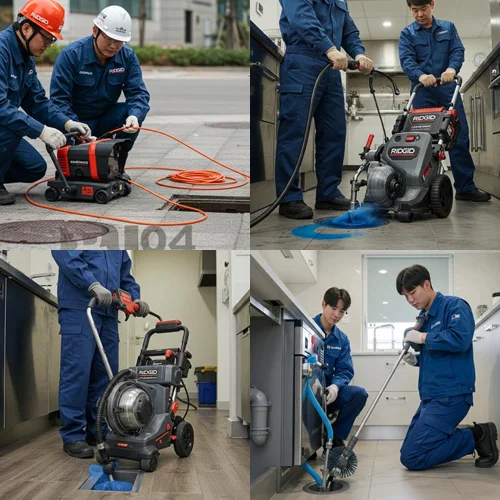 안산 성곡동 싱크대막힘 뚫어 작업으로 악취까지 싹