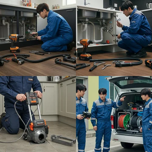 안산 신길동 하수구막힘 뚫음 빌라 층의 비애... 역류