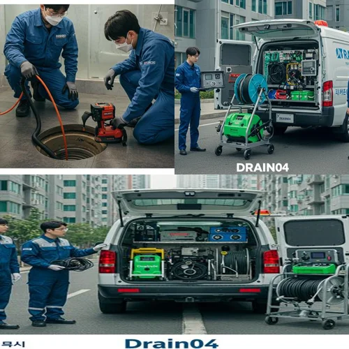 상록구 고압세척, 안산 꽉 막힌 하수도 작업하니 속이 다 시원하네요!