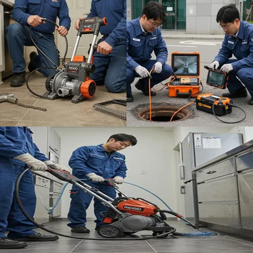 상록구 고압세척, 안산 꽉 막힌 하수도 작업하니 속이 다 시원하네요!