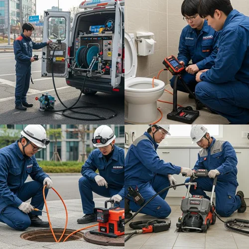 안산 선감동 하수구 막힘, 꽉 막힌 하수도 대부도