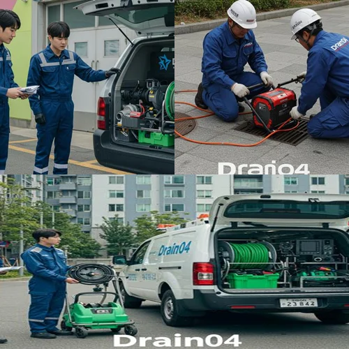 공단 배관 청소엔? 안산 고압세척 하수도