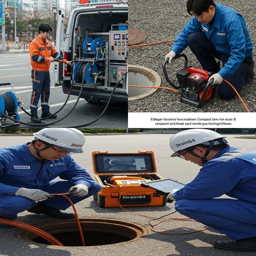 공단 배관 청소엔? 안산 고압세척 하수도