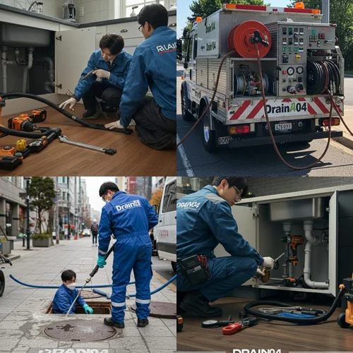 공단 배관 청소엔? 안산 고압세척 하수도