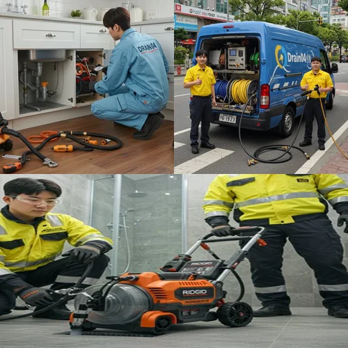 와동 하수구막힘 뚫음 하수구 장인이 뚫어줘요