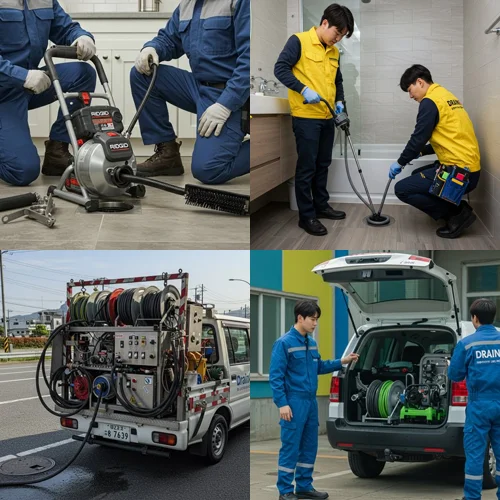 단원구 하수구막힘 뚫음 확실한 통수 보장