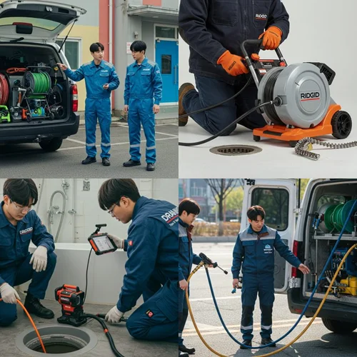 아파트 1층 역류는 여기가 전문! 초지동 하수구 뚫음 하수도
