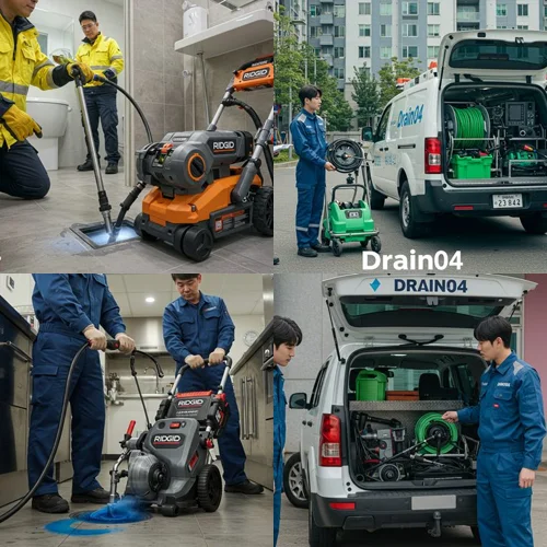 아파트 1층 역류는 여기가 전문! 초지동 하수구 뚫음 하수도