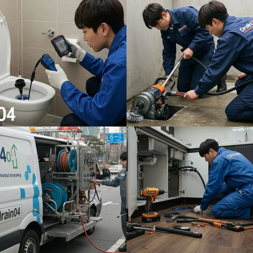 셀프 작업 3번 실패하고 결국 부른 단원구 하수구 뚫음 하수도