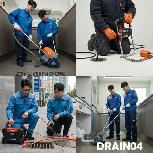 안산시 하수도 배수구 막힘 꽉 막힌 배관 시원하게 해결했어요! 