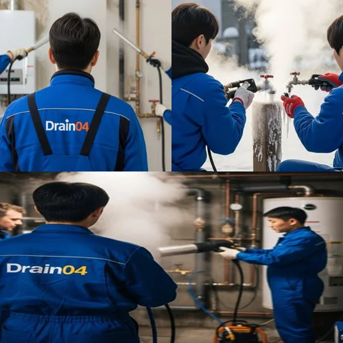 팔곡일동 수도 동파 녹임 해빙 하수구 막힘까지 시원하게