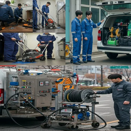 한양대 에리카 캠퍼스 근처 원룸 막힘 해결, 사동 하수구 뚫음 하수도