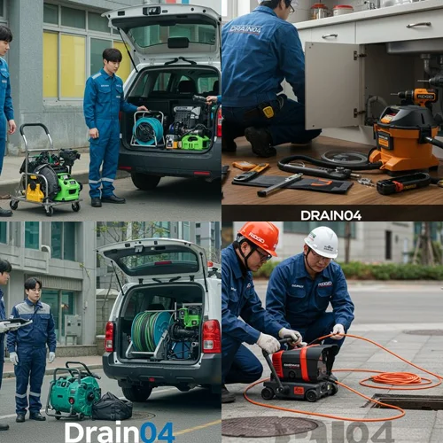 한양대 에리카 캠퍼스 근처 원룸 막힘 해결, 사동 하수구 뚫음 하수도