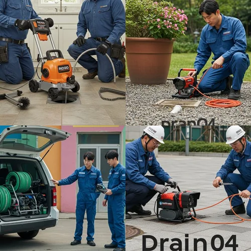 꽉 막힌 하수도 시원하게 뚫었어요 안산시 하수구 뚫음 하수도 작업 후기