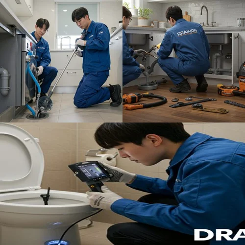 꽉 막힌 하수도 시원하게 뚫었어요 안산시 하수구 뚫음 하수도 작업 후기