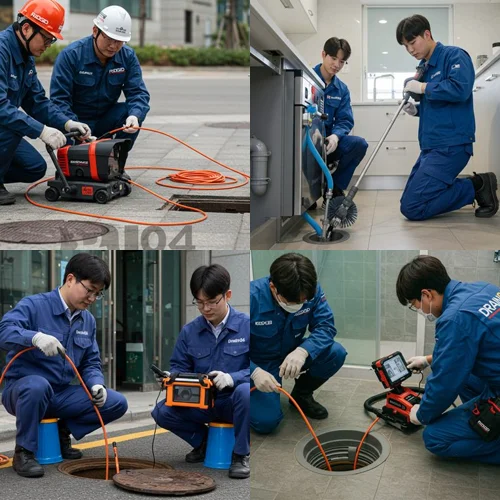 사사동 변기 막힘 수리, 전원주택 화장실 마당 맨홀 역류 해결 완료!