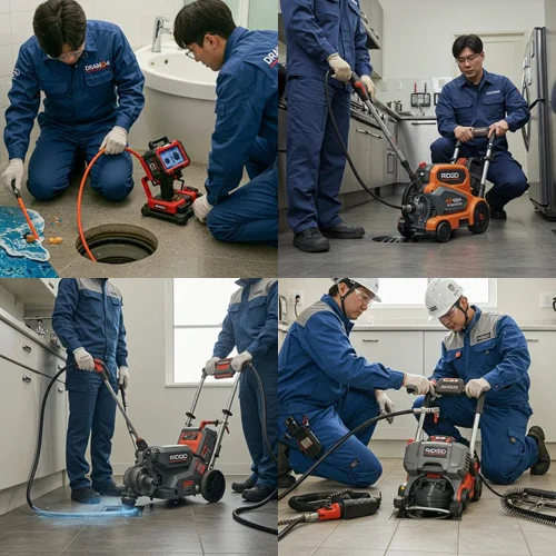 목내동 싱크대 막힘 배수구 하수구 청소