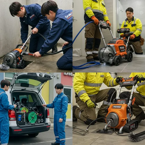 목내동 싱크대 막힘 배수구 하수구 청소