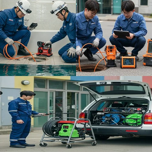 공장 건물 횡주관 청소엔 여기가 최고! 상록구 하수구 고압세척 횡주관