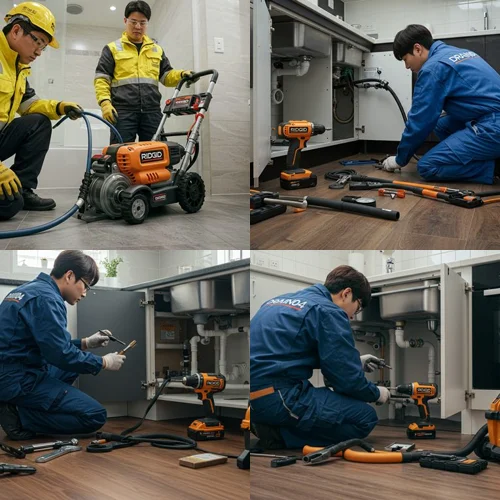 장하동 하수구 뚫음 하수도 해결하기