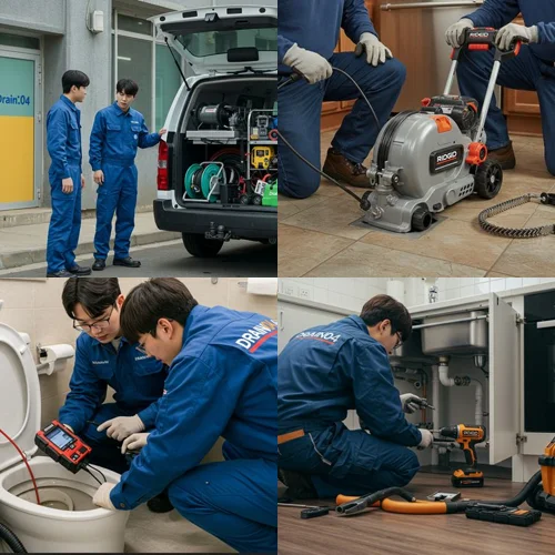 장하동 하수구 뚫음 하수도 해결하기