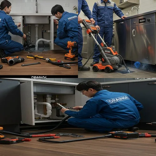 안산 대부동 하수구 뚫음 하수도, 펜션 식당 배관 막힘 