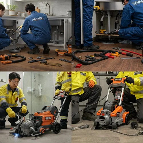 안산 대부동 하수구 뚫음 하수도, 펜션 식당 배관 막힘 