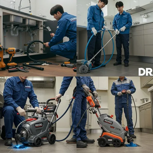 안산 대부동 하수구 뚫음 하수도, 펜션 식당 배관 막힘 