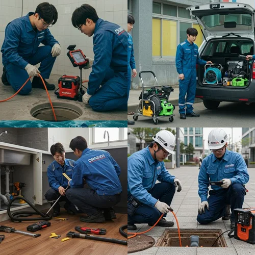 안산 원시동 하수구 뚫음 하수도, 반월공단 공장 배관 막힘 전문 해결 후기 공유합니다