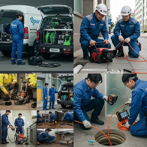 상록구 하수구 업체 오수관 내시경 작업 후기