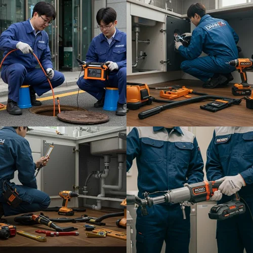 안산 원시동 하수구 뚫음 하수도, 반월공단 공장 배관 막힘 전문 해결 후기 공유합니다