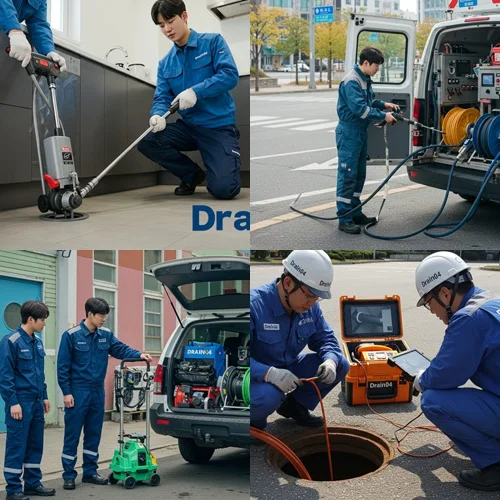 본오동/사동 빌딩 지하 배관 스케일링! 상록구 하수구 고압세척 횡주관 리얼 후기