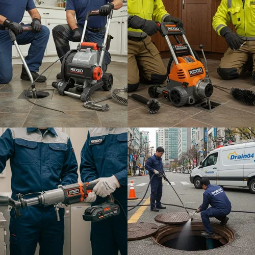 본오동/사동 빌딩 지하 배관 스케일링! 상록구 하수구 고압세척 횡주관 리얼 후기
