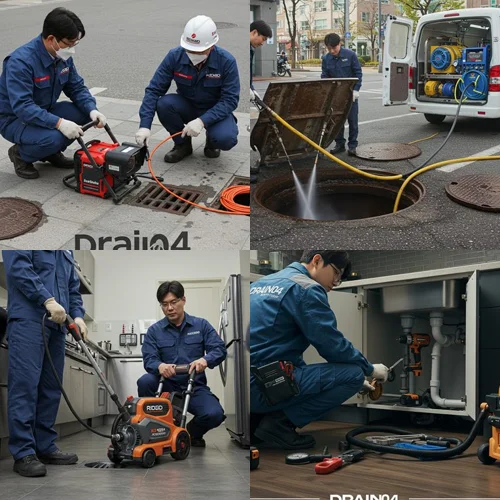 안산 수암동 하수구 막힘 업체, 