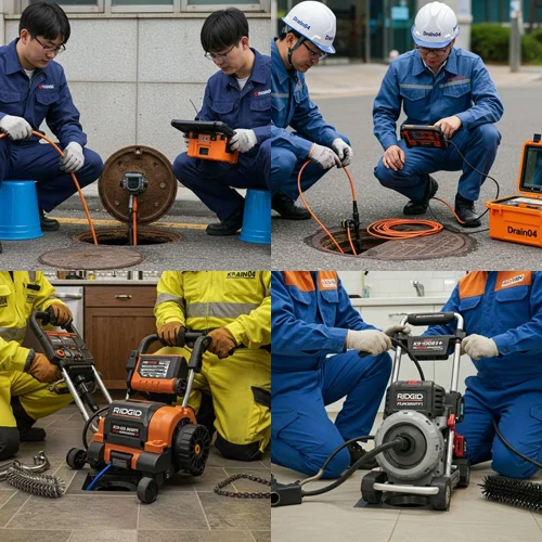 본오동/사동 빌딩 지하 배관 스케일링! 상록구 하수구 고압세척 횡주관 리얼 후기