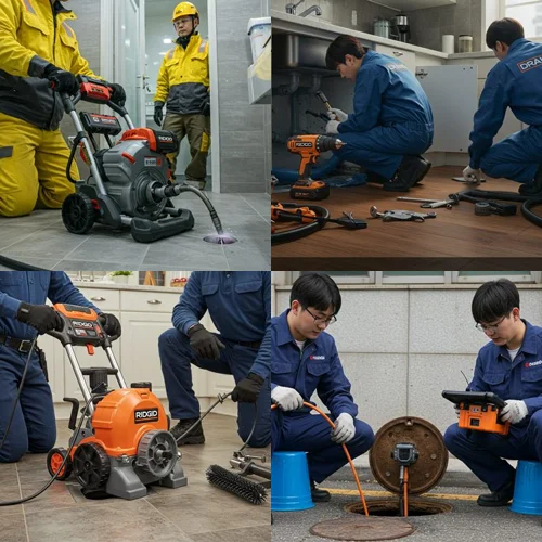 안산 양상동 하수구 뚫음 하수도 전원주택 배관 막힘 해결 후기,