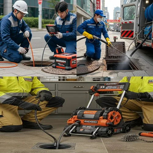 안산 양상동 하수구 뚫음 하수도 전원주택 배관 막힘 해결 후기,