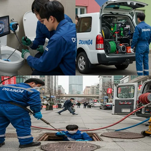 안산 단원구 변기 막힘 하수구 수리 후기