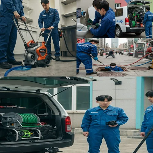 안산 단원구 변기 막힘 하수구 수리 후기