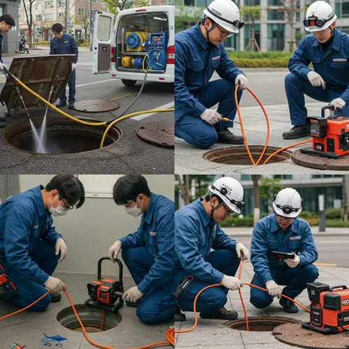 팔곡일동 하수구 뚫음 하수도 막힘 업체 후기