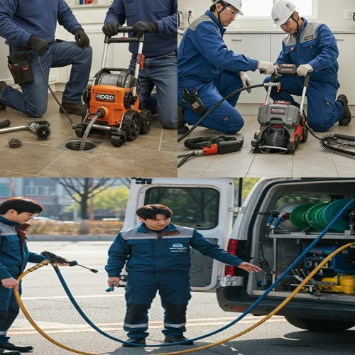 본오동/사동 빌라 1층 역류 완벽 해결! 상록구 변기 막힘 수리