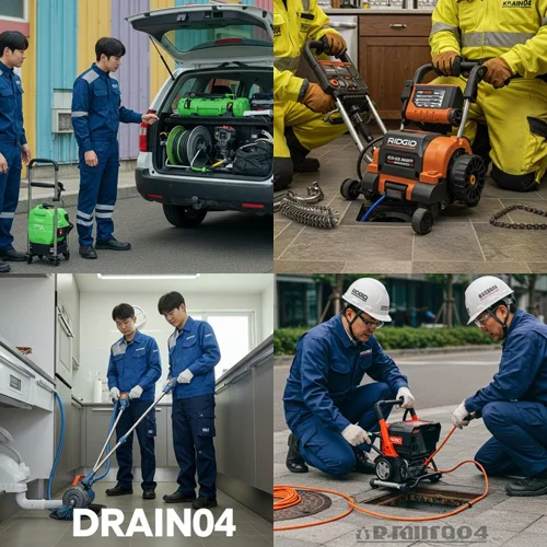 본오동/사동 빌라 1층 역류 완벽 해결! 상록구 변기 막힘 수리