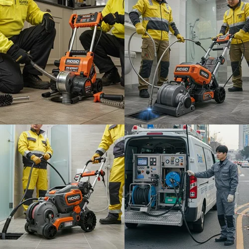 반월공단 공장 배관 막힘 해결! 목내동 하수구 막힘 업체가 찾았습니다