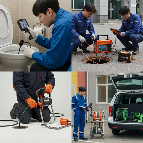 반월공단 공장 배관 막힘 해결! 목내동 하수구 막힘 업체가 찾았습니다