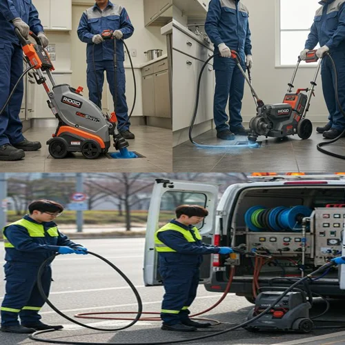 대부동 싱크대 막힘 배수구 펜션 배관